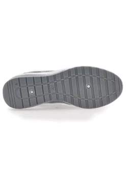 Sneakers Grigie Slip-on Con Zeppa Prima Riga 432