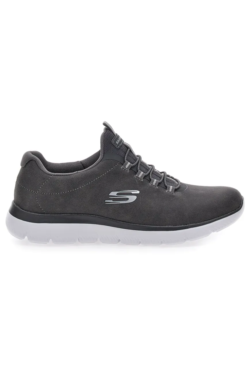Sneakers Grigie Slip-on Skechers Summits-Itz Bazik