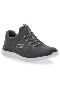 Sneakers Grigie Slip-on Skechers Summits-Itz Bazik