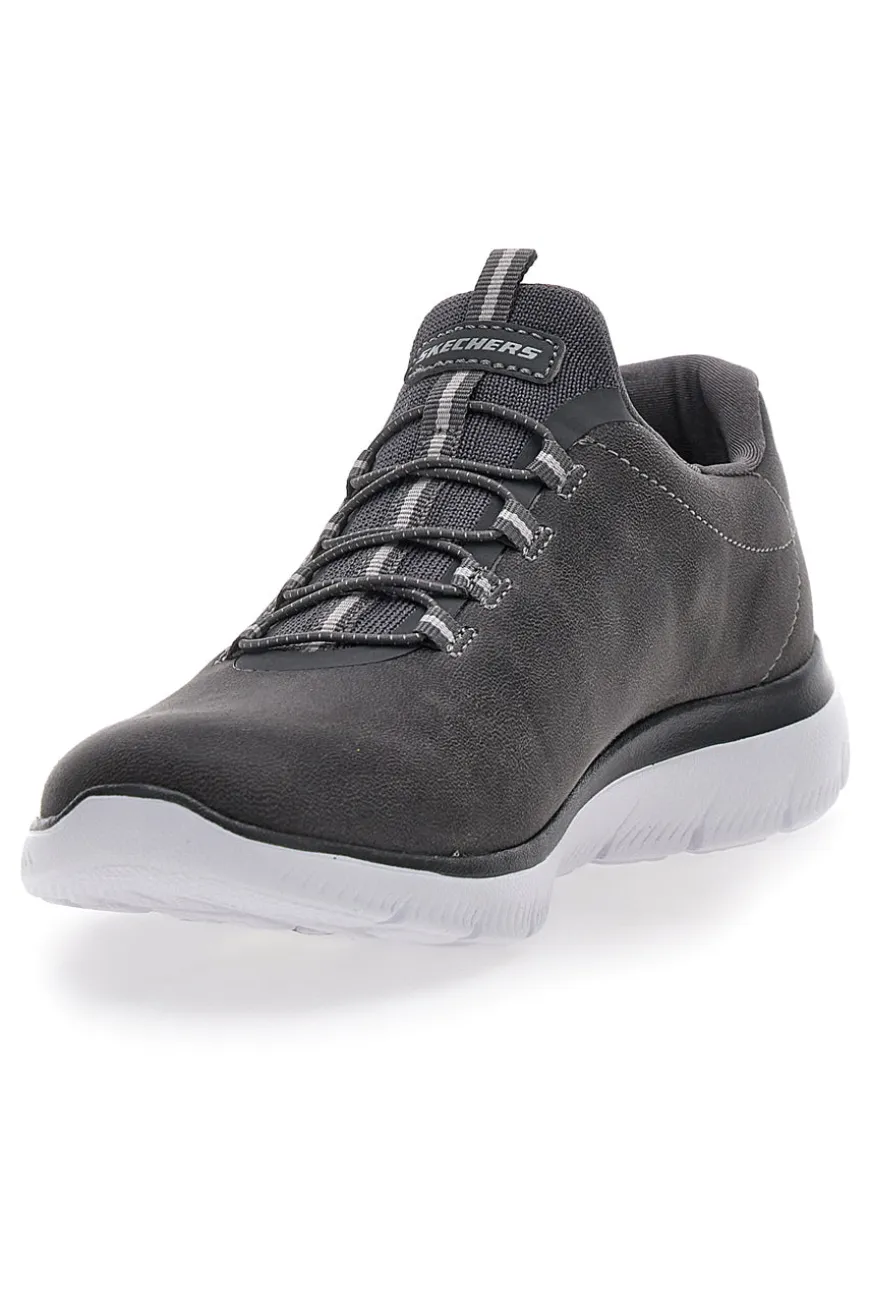 Sneakers Grigie Slip-on Skechers Summits-Itz Bazik