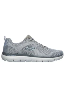 Sneakers grigio chiaro Memory Foam Skechers Summits Brisbane