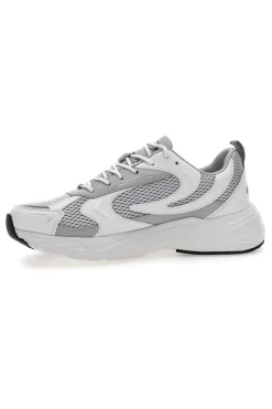 Sneakers grigio con inserti a contrasto Fila FFM0462