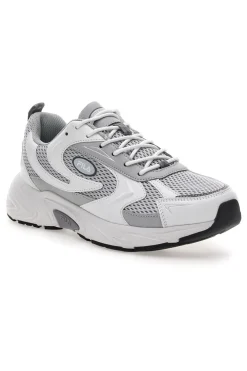 Sneakers grigio con inserti a contrasto Fila FFM0462