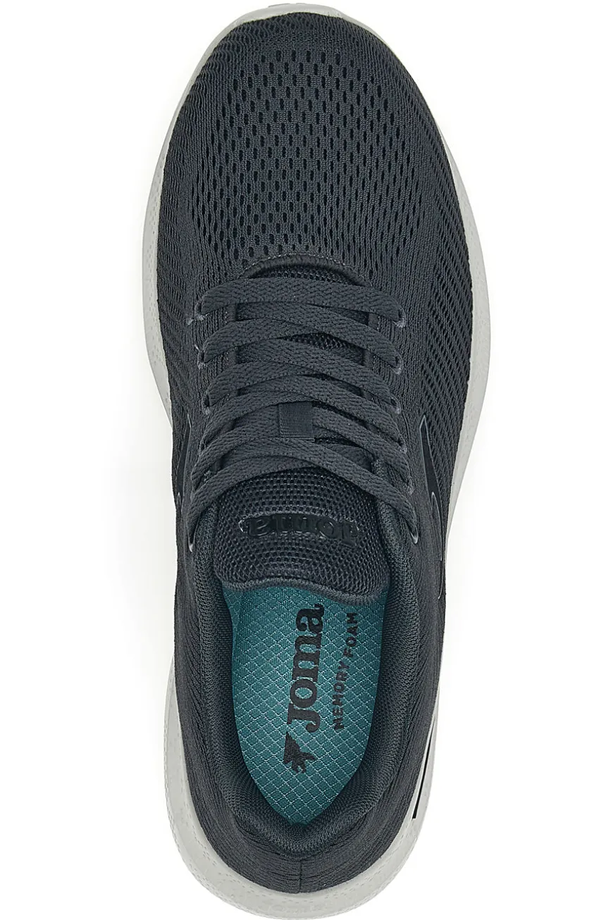 Sneakers grigio scuro con suola chiara e memory foam Joma Corinto Men 2522