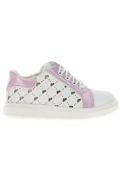 Sneakers Laura Biagiotti 8430 Bianche e Rosa
