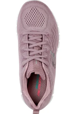 Sneakers lavanda in mesh con Memory Foam Skechers Graceful Get Connected R-Sport
