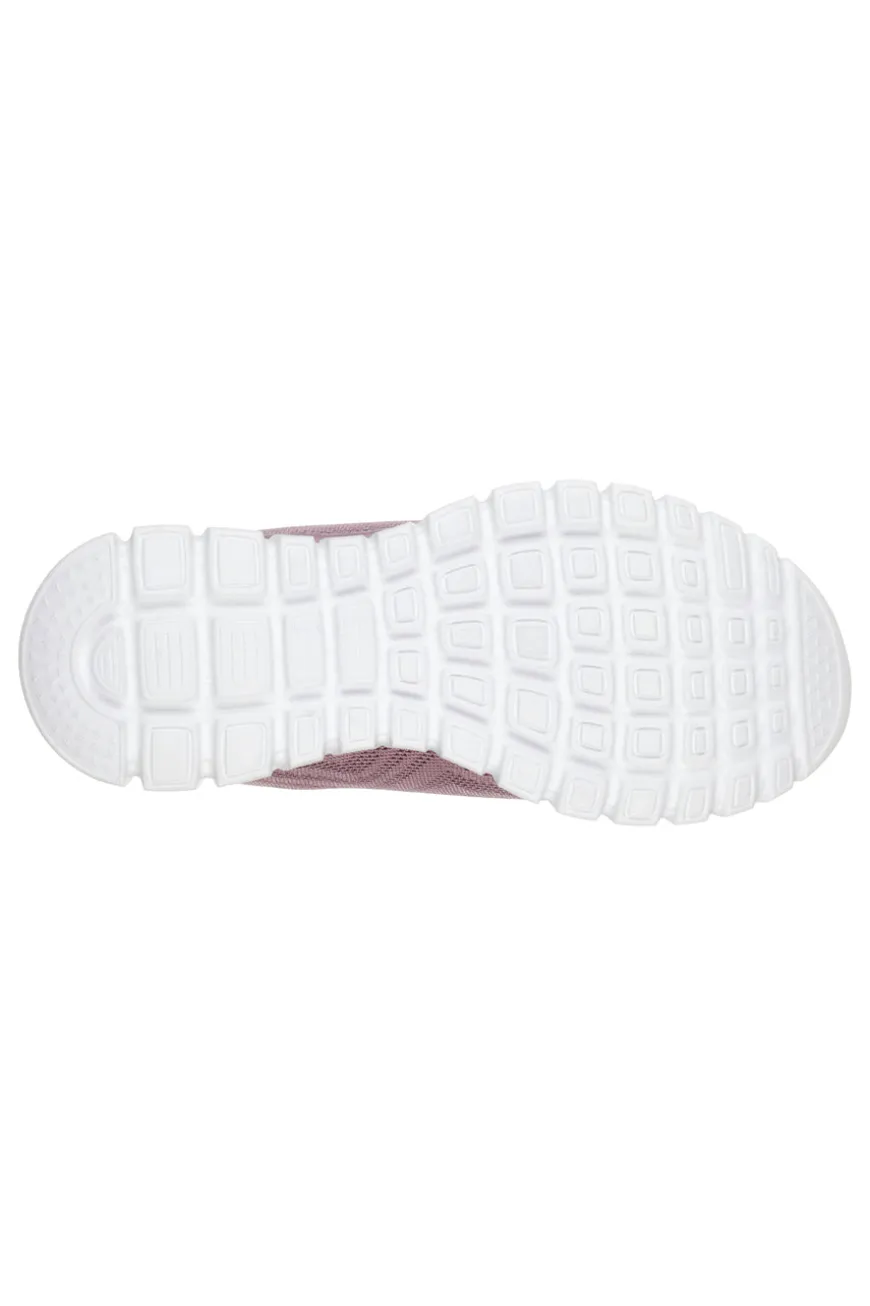 Sneakers lavanda in mesh con Memory Foam Skechers Graceful Get Connected R-Sport