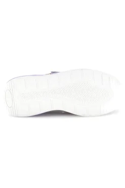 Sneakers lilla con fantasia stampata e strappo Champion U Ps Low Cut