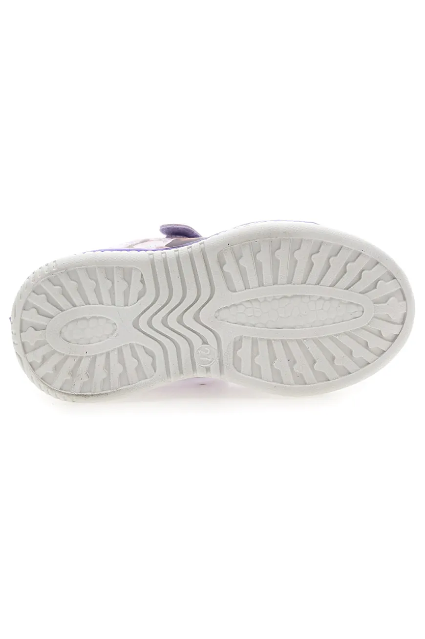 Sneakers lilla con luci Frozen D13069MC