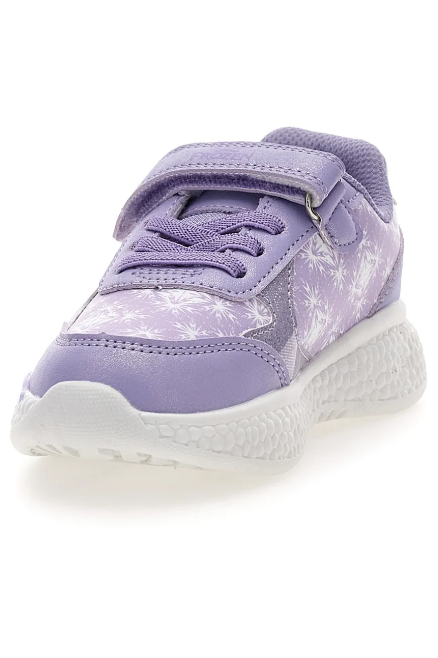 Sneakers lilla con luci Frozen D13069MC