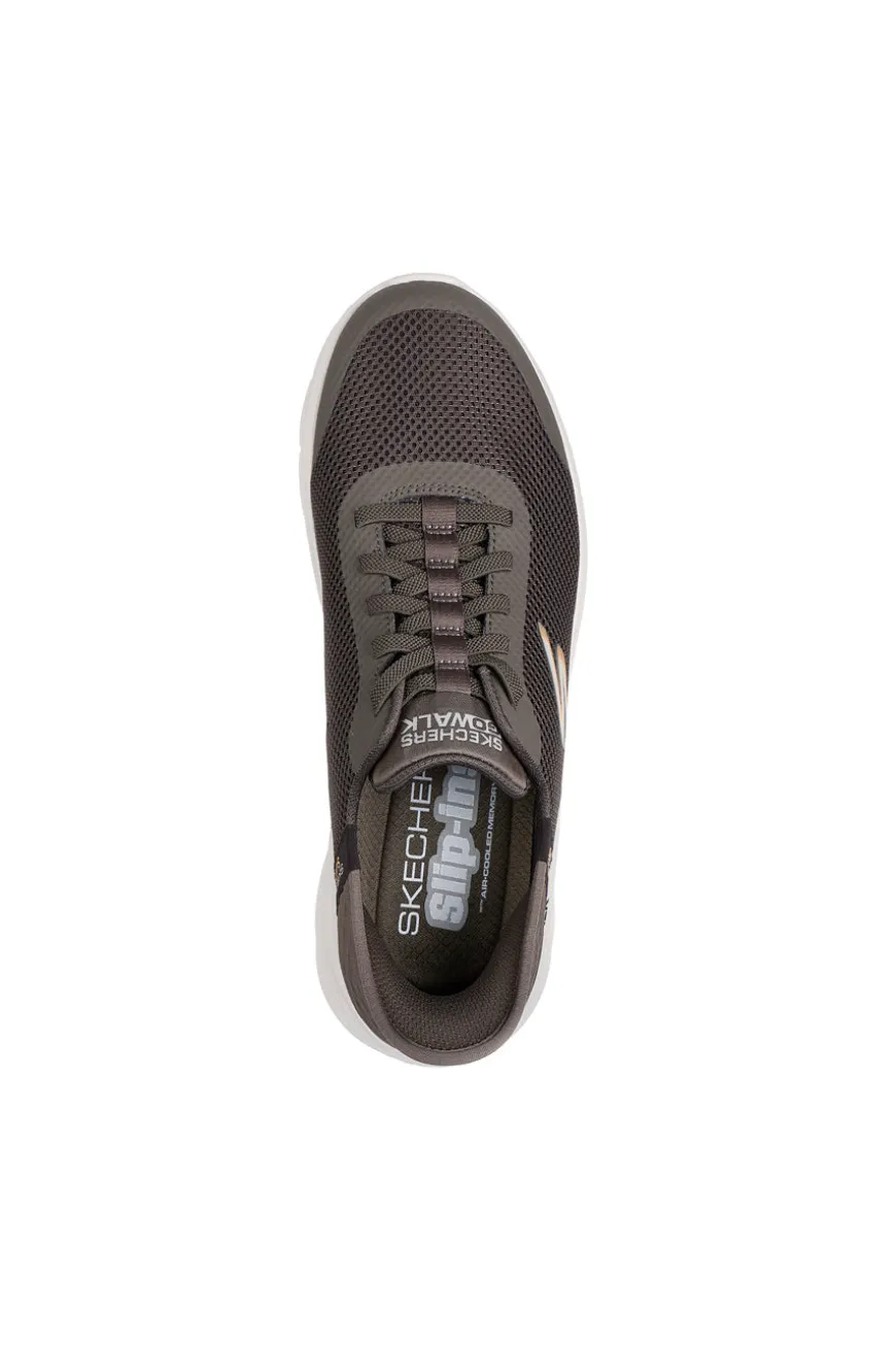 Sneakers Marroni Skechers Go Walk Flex Hans Up