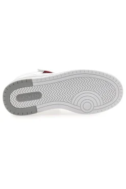 Sneakers mid bianche con strappo Levi's Kick Mid Se