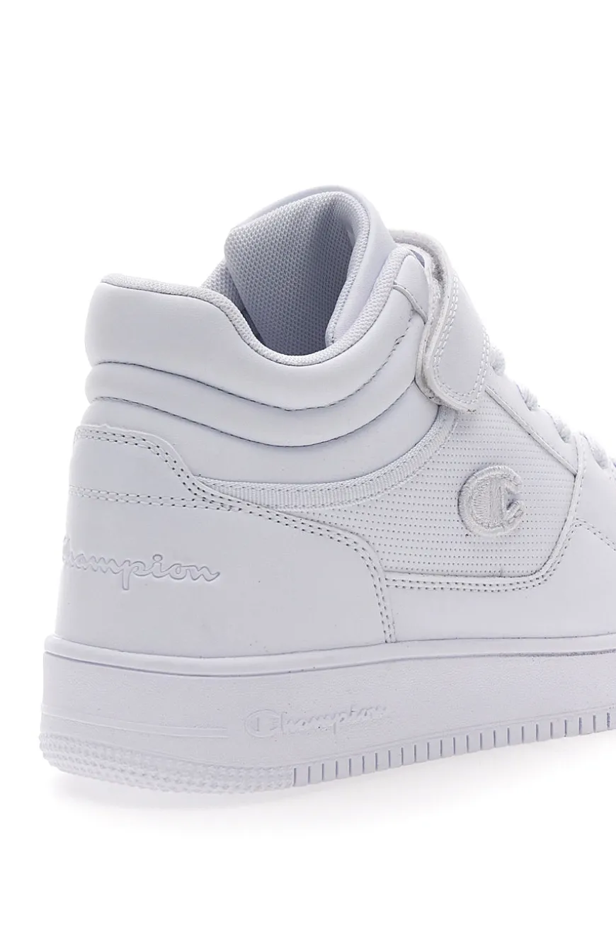 Sneakers Mid-Cut Bianche Alte con Velcro sulla Caviglia CHAMPION RD18 MID