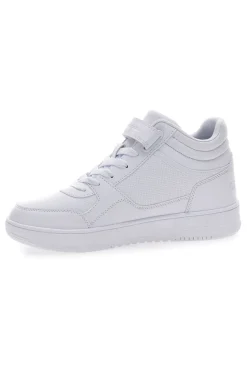 Sneakers Mid-Cut Bianche Alte con Velcro sulla Caviglia CHAMPION RD18 MID