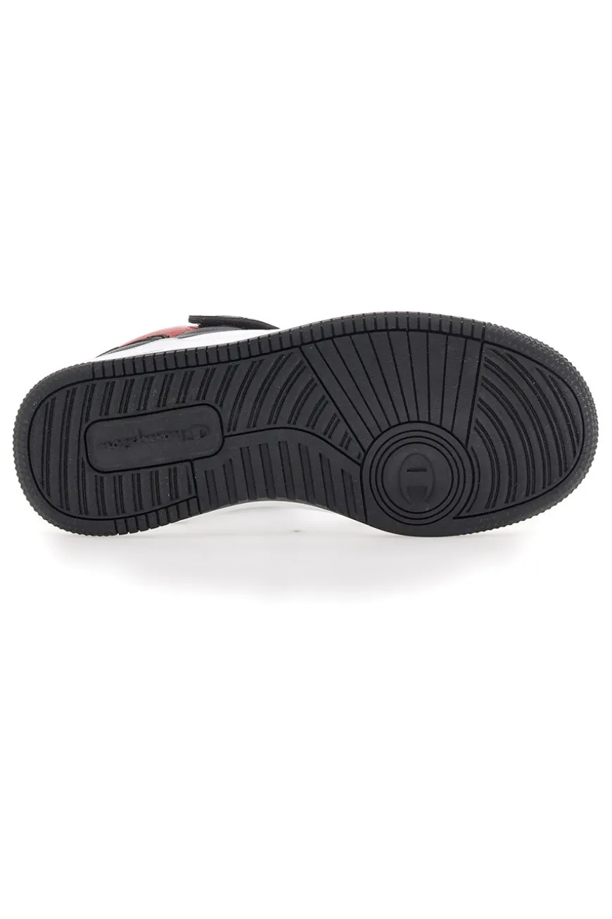 Sneakers Mid-Cut Bianche e Nere Champion Rd18 2 Mid B Gs