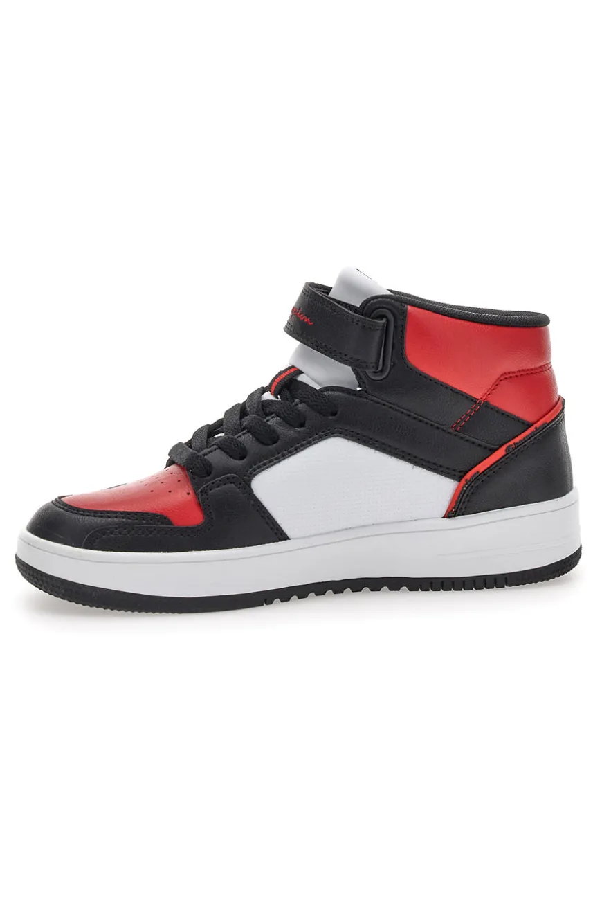 Sneakers Mid-Cut Bianche e Nere Champion Rd18 2 Mid B Gs