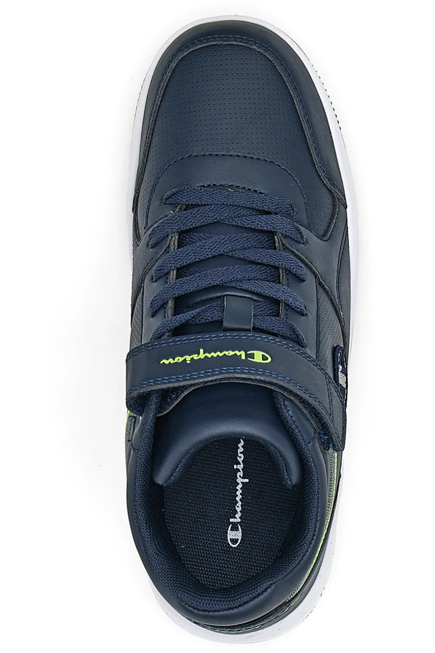 Sneakers Mid-Cut Blu Champion Rebound Mid B Gs