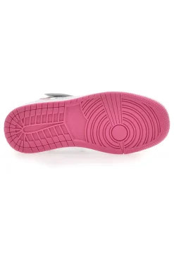 Sneakers Mid-Cut Charlotte 6705 Bianche e Rosa