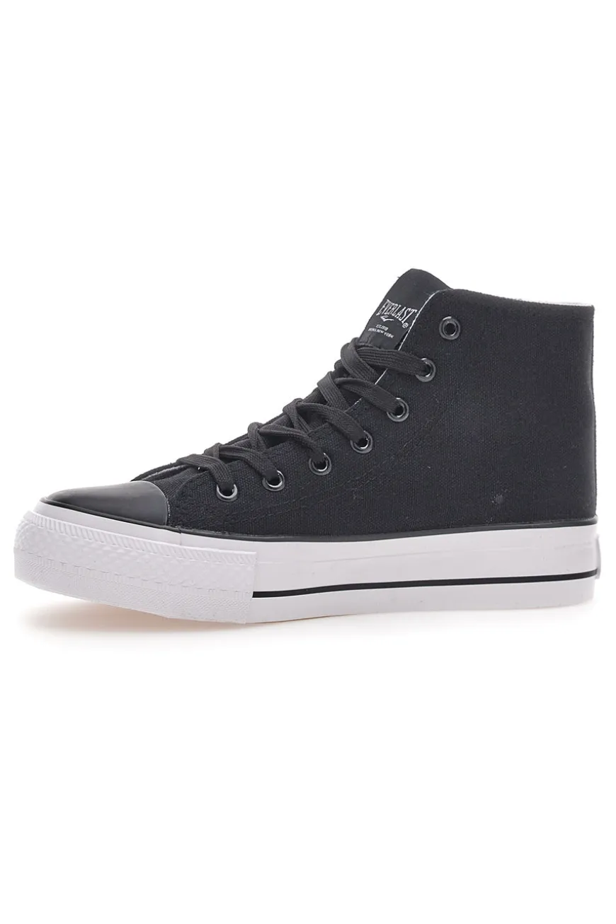 Sneakers Mid-cut Everlast 2302137H in tessuto nero