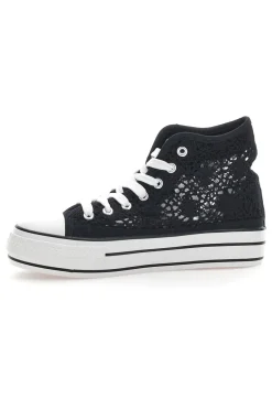 Sneakers Mid-Cut Flatform Energy 110 Nere