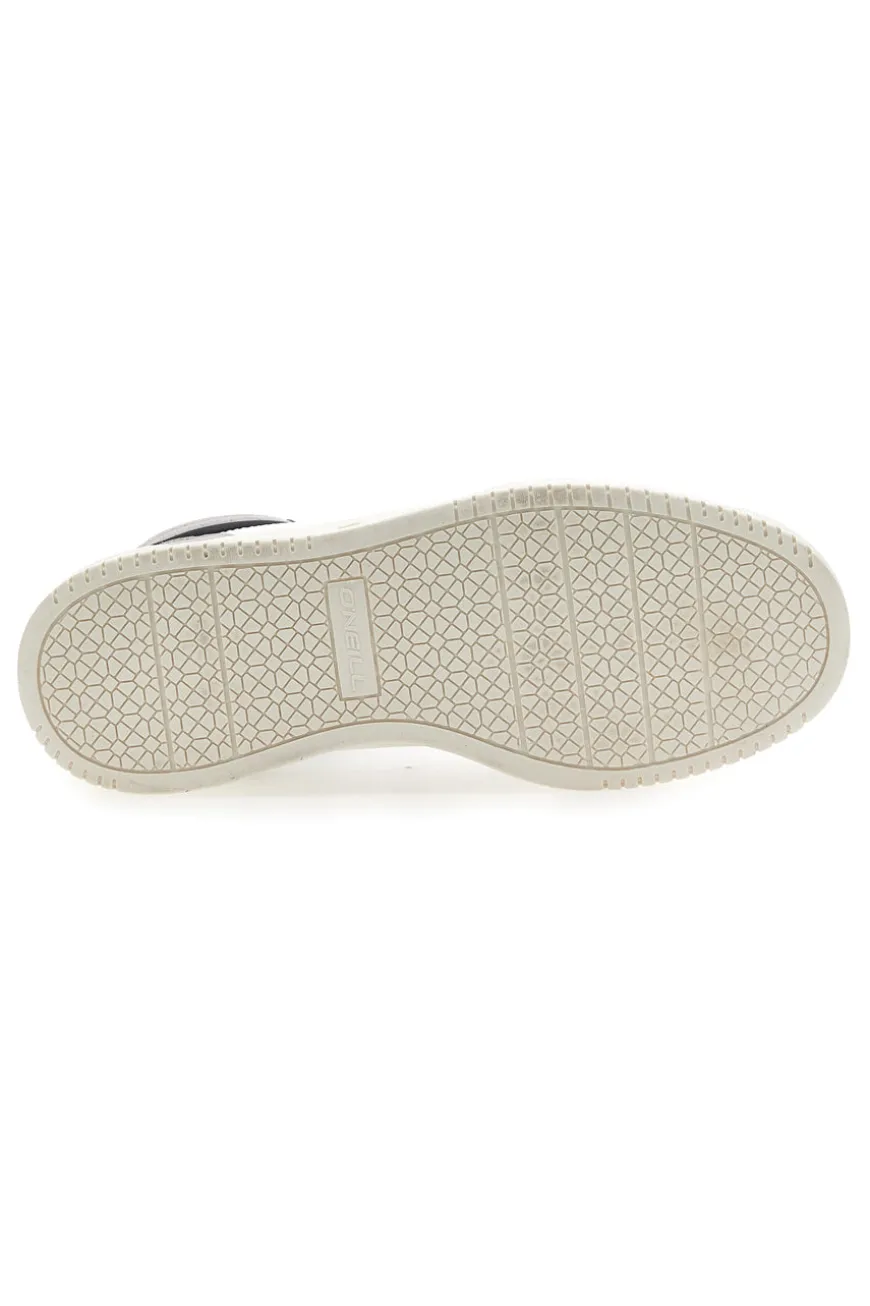 Sneakers Mid Cut Galveston Bianche