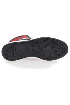 Sneakers Mid Cut Rosse e Nere Puma Rebound V6