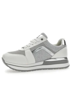 Sneakers Mio Tempo 232 Bianche e Argento