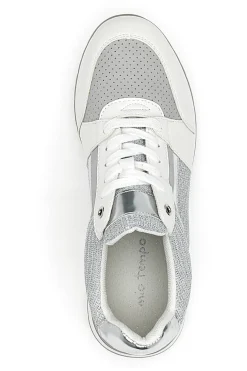 Sneakers Mio Tempo 232 Bianche e Argento