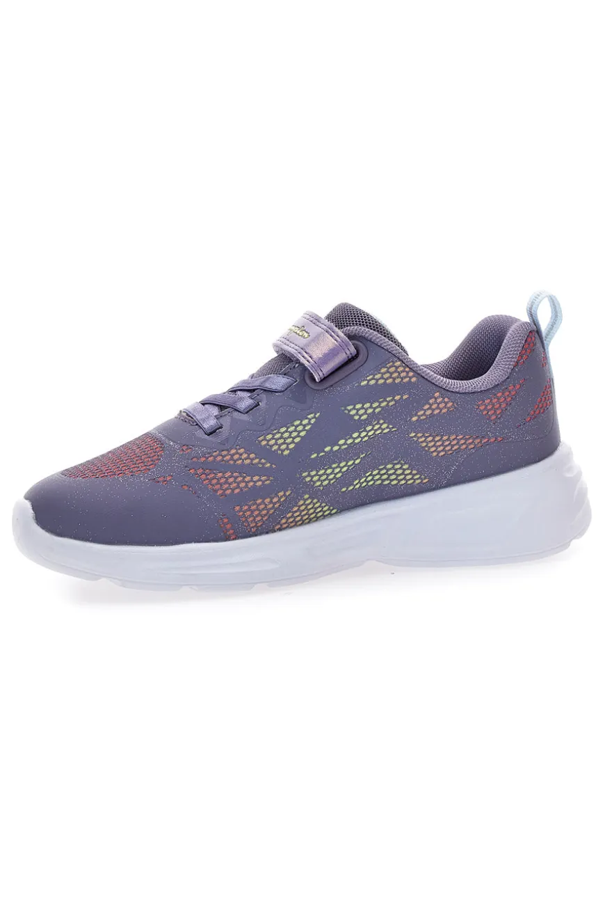 Sneakers multicolor in mesh con luci Champion Wave Tri G PS