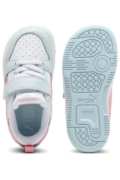 Sneakers multicolor pastello con Kinder-Fit Puma Rebound V6 Lo Space Belle AC+ Inf
