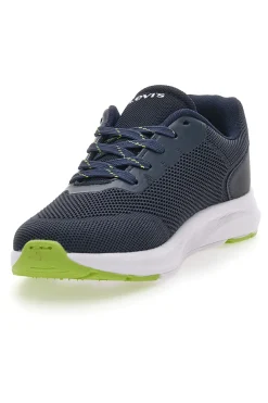 Sneakers Navy con Lacci e Suola Bianca LEVI'S 08000