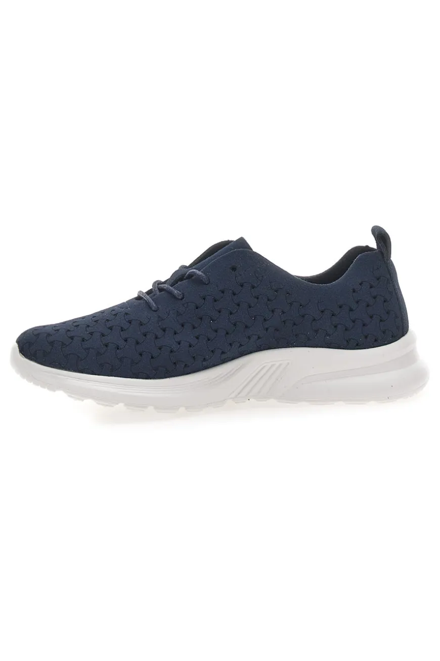 Sneakers Navy con Tomaia Traforata TALEMI BK25S861