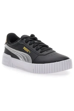 Sneakers Nere Casula con Lacci Puma Carina 2.0 Mettalic Shine