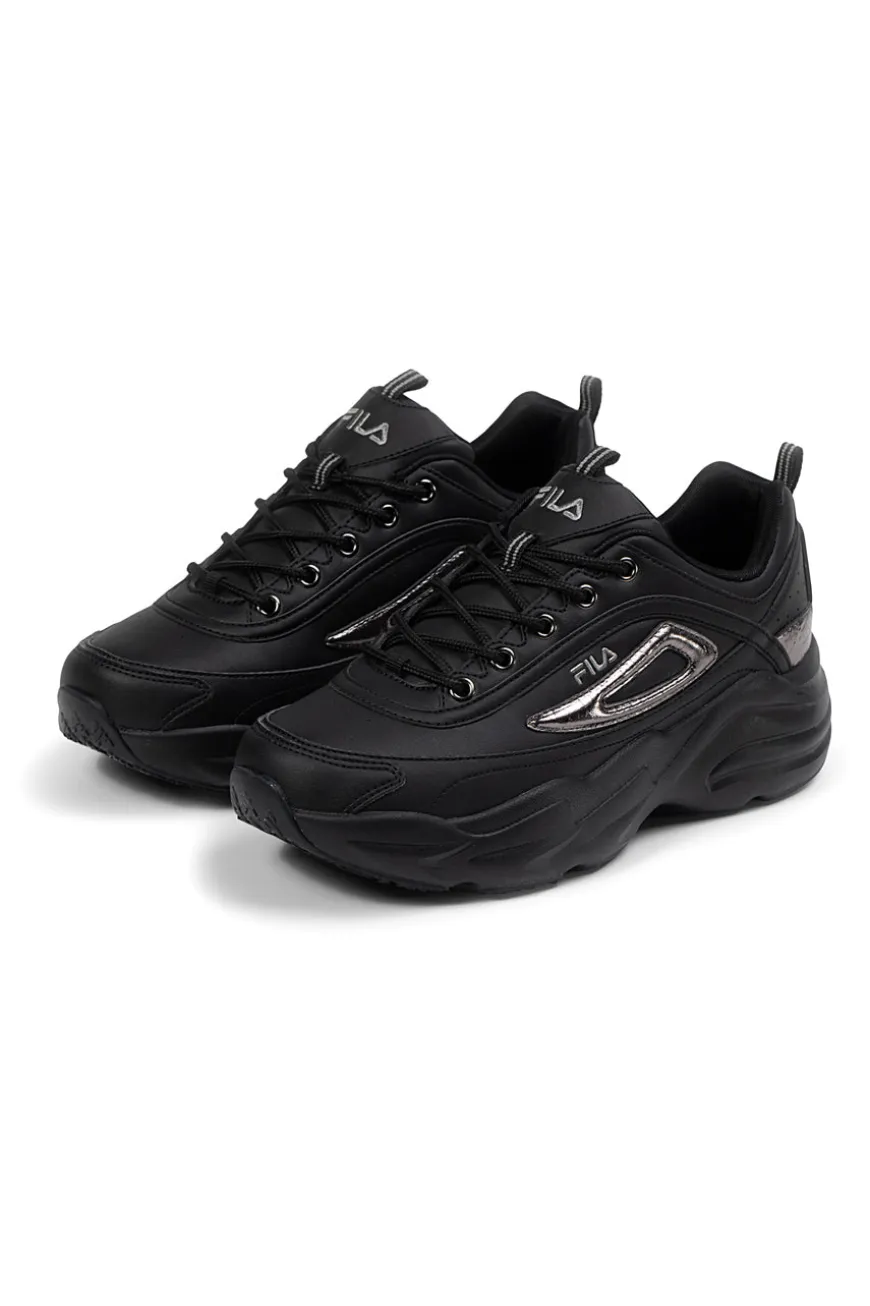Sneakers nere con dettagli argento e suola chunky Fila FFW0586