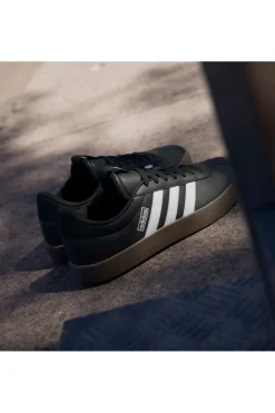 Sneakers nere con dettagli bianchi suola in gomma Adidas Vl Court 3.0