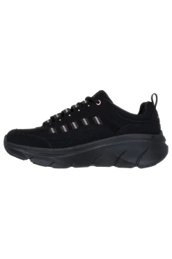 Sneakers Nere con Dettagli Glitter SKECHERS D'LUX WALKER 2.0 GOLDEN STEP
