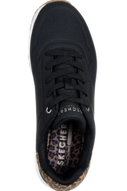 Sneakers nere con dettaglio animalier e suola air Skechers Uno Jungle Nite
