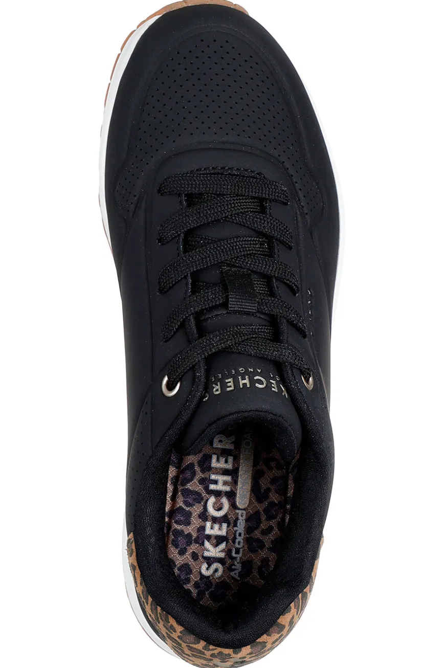 Sneakers nere con dettaglio animalier e suola air Skechers Uno Jungle Nite