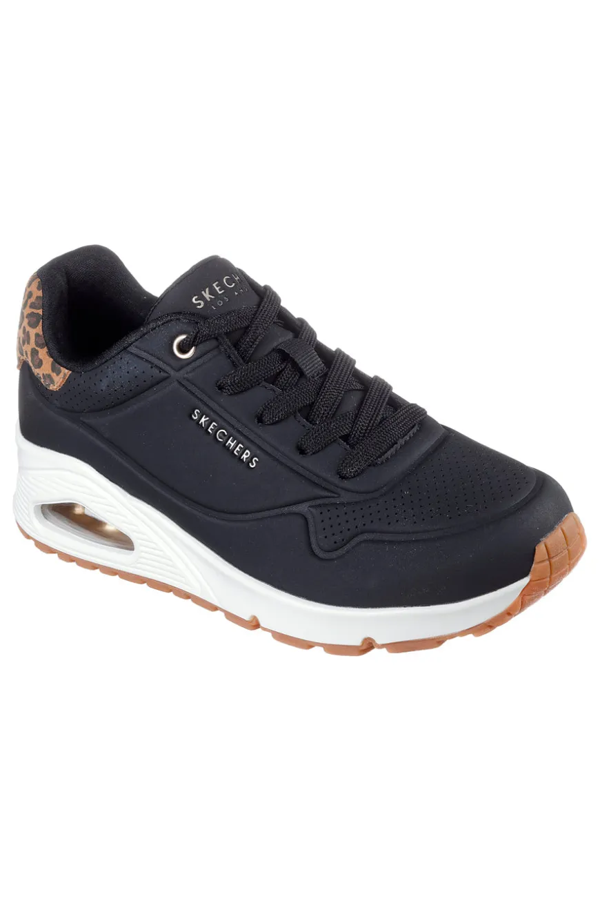 Sneakers nere con dettaglio animalier e suola air Skechers Uno Jungle Nite