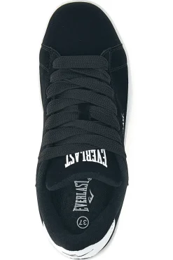 Sneakers nere con effetto velluto e profilo bianco Everlast EV087