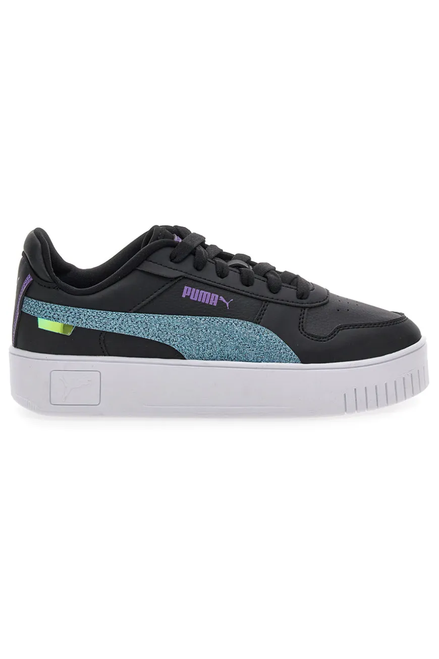 Sneakers Nere Con Flatform Puma Street Deep Dive Jr