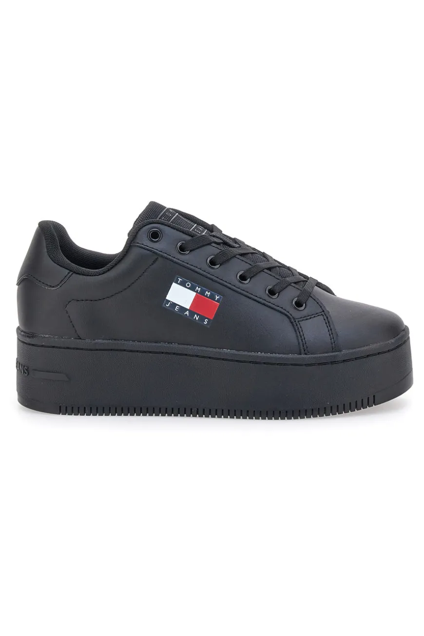 Sneakers Nere Con Flatform TOMMY HILFIGER FLATFORM ESS