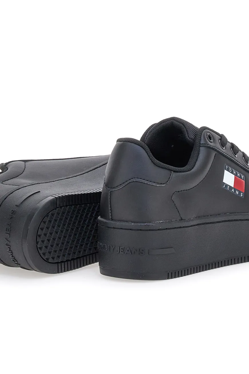 Sneakers Nere Con Flatform TOMMY HILFIGER FLATFORM ESS