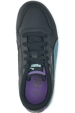 Sneakers Nere con Glitter Puma Carina Street Deep Diva PS
