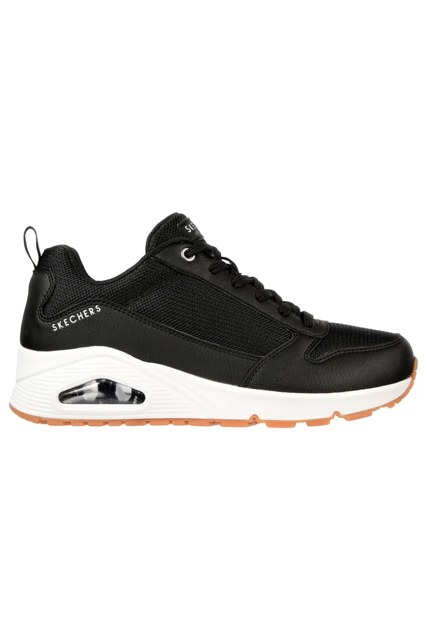 Sneakers nere con inserti in mesh e cuscinetto ad aria Skechers UNO Inside Matters