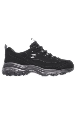 Sneakers nere con inserti in pelle e Memory Foam Skechers D'Lites Play On