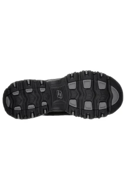 Sneakers nere con inserti in pelle e Memory Foam Skechers D'Lites Play On