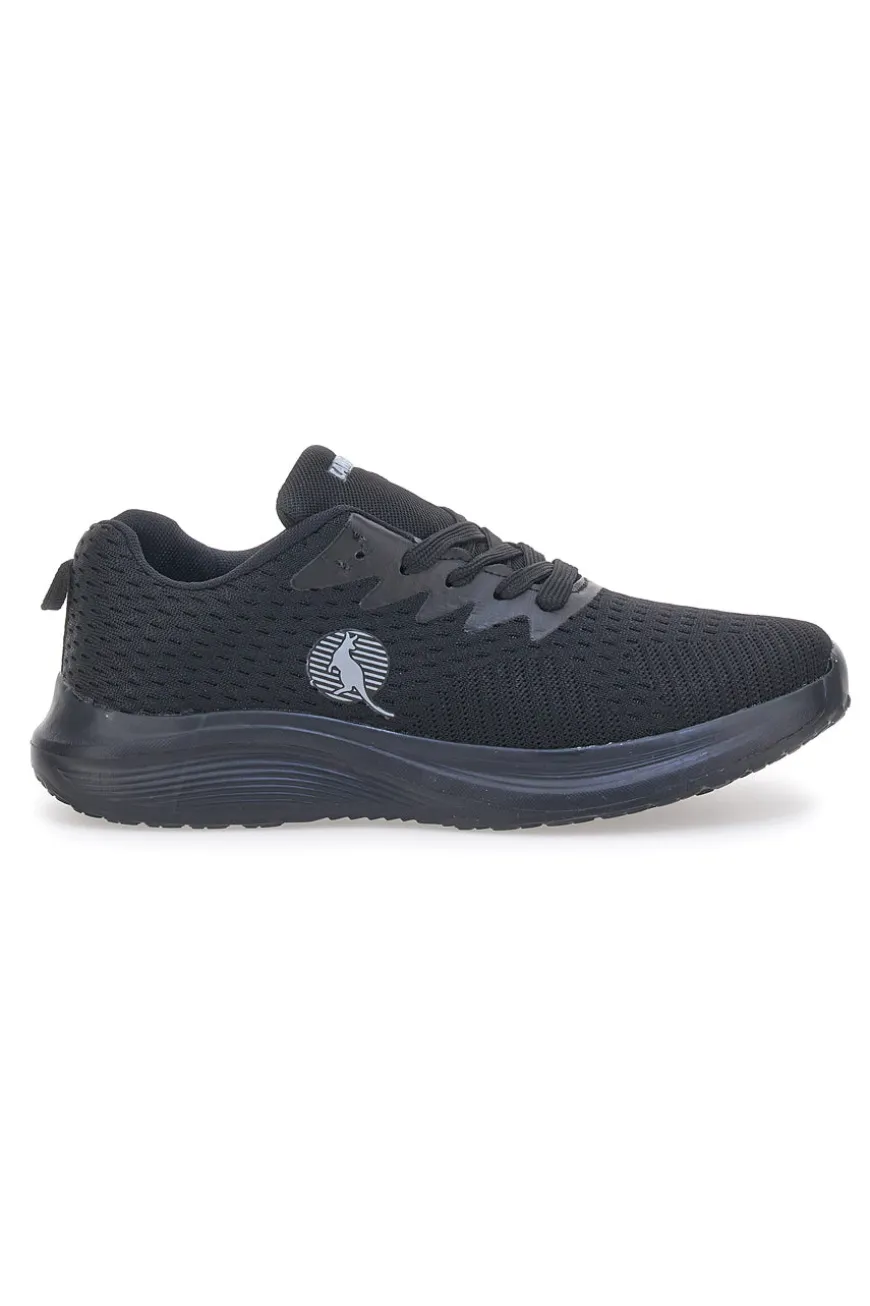 Sneakers Nere con Lacci e Memory System Canguro CA292