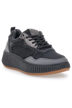 Sneakers Nere con Lacci FIRST LADY 012
