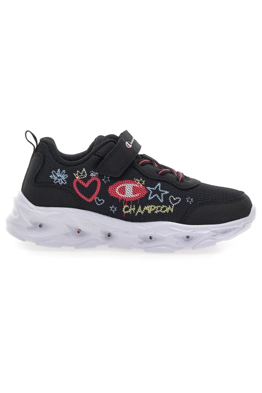 Sneakers nere con luci Champion Funfair Print G PS Low Cut Shoe